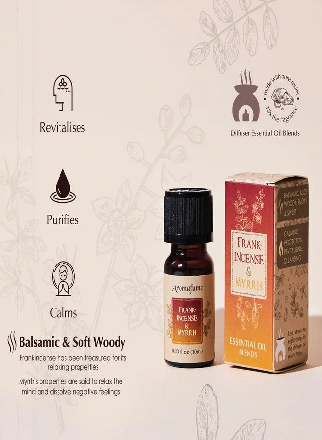 Aromafume Spiritual Awareness Resin Essential Oil Diffuser Blend Gift Set by Aromafume | Frankincense, Myrrh, Benzoin, Copal, Frankincense & Myrrh | 5 x 10ml | Stimulate a Connection | Charged with Pure Resins - Image 3